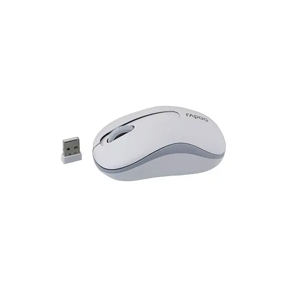 Rapoo M10 PLUSW - WIRELESS MOUSE, WHITE