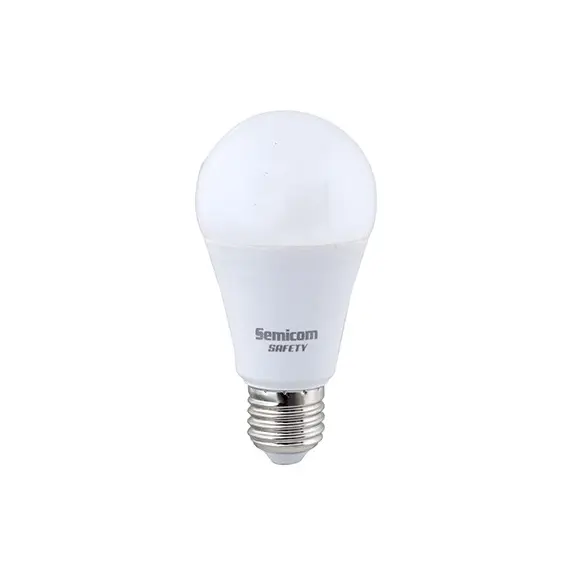 נורת 12W A60 SAFETY אור חם