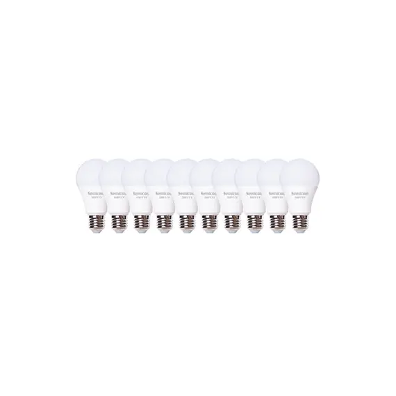 עשר נורות 10W A60 SAFETY אור יום