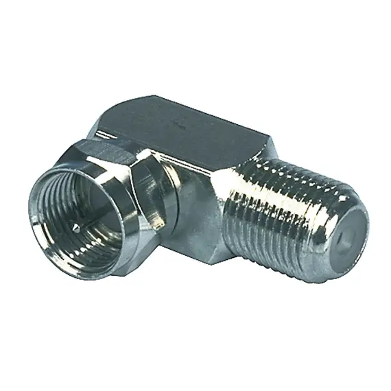 Valueline FC-020 - Antenna Adapter F-Male - F Female, Silver