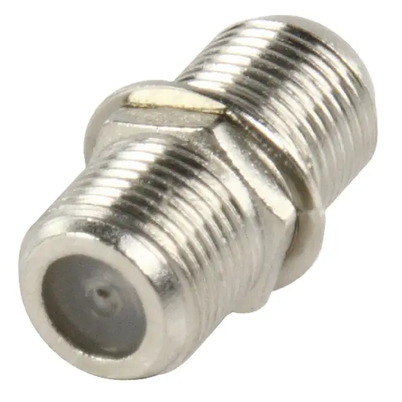 Valueline FC-018 - Antenna Adapter F/F, Silver
