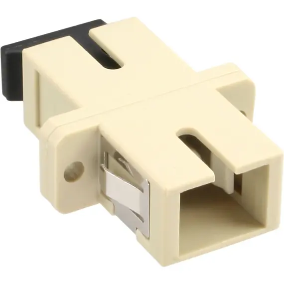 InLine® 681140 - Fiber Optical Adapter, Simplex SC/SC MM, Grey