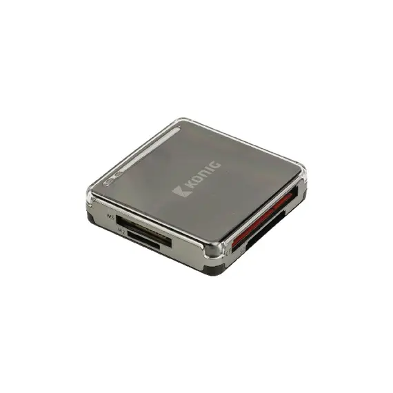 Konig CSU3ACR100BL - Card Reader, All-In-One, USB 3.0, Black