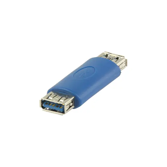 Valueline VLCP61902L - USB 3.0 Adapter A F/A F, Blue