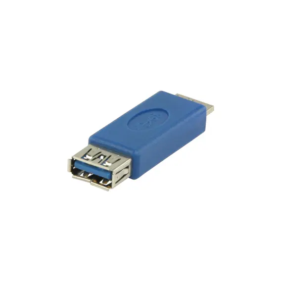 Valueline VLCP61901L - USB 3.0 Adapter Micro B Male - A Female, Blue
