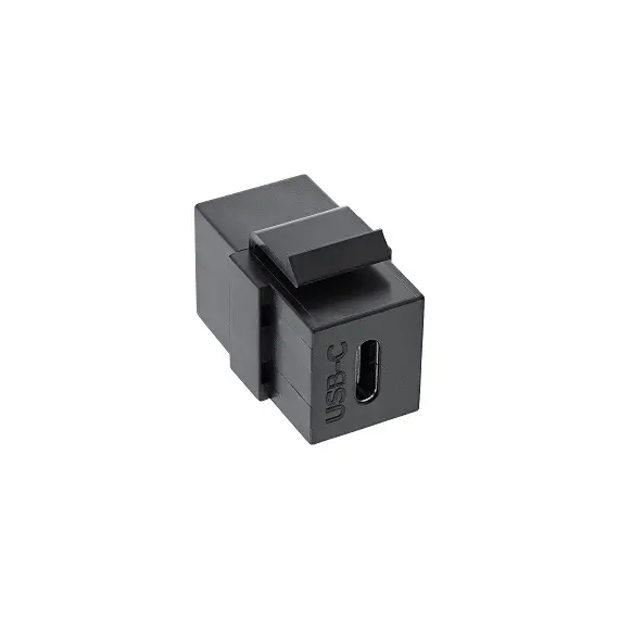 InLine 76201Z - USB Adapter, USB-C F/F, Black