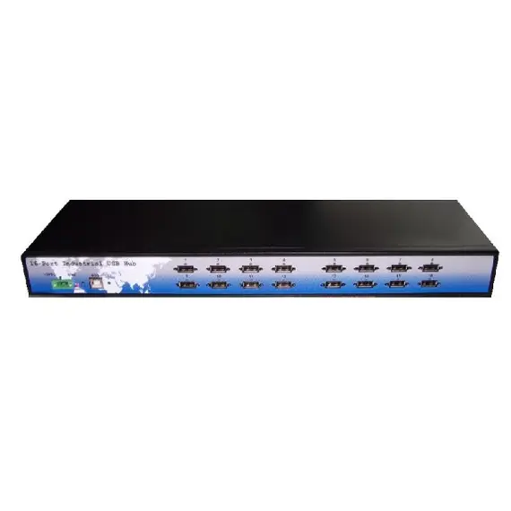 Titan HUB-1600i-RM - Industrial 16-Port Rack-Mountable USB2.0 Hub