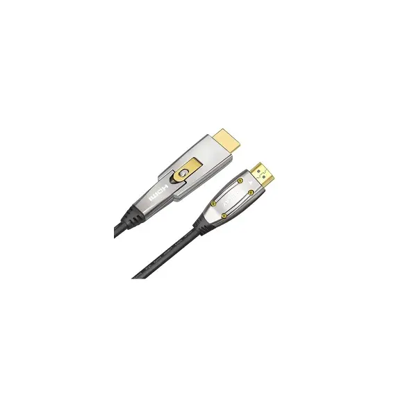 MoxPlug MX-AOC-IN-15M-620257 - Active HDMI 2.0 Cable on Optical Fiber, 15m
