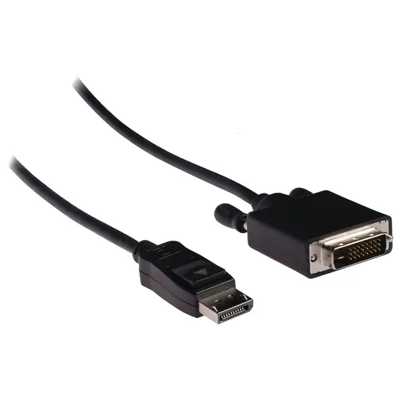 Valueline VLCP37200B10 -  DisplayPort - DVI-D m/m, 1m, Black