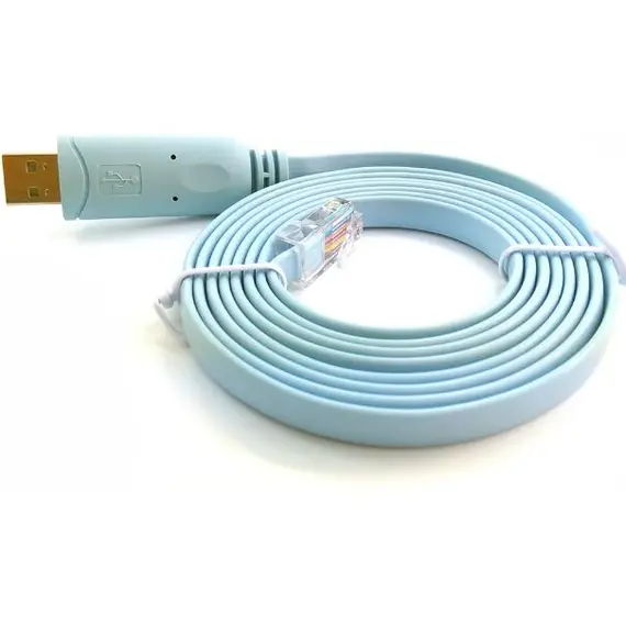 כבל קונסול לסיסקו RJ45 ל- USB אורך 1 מטר דגם MXCON-SER