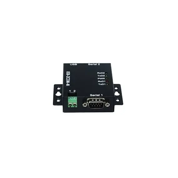 מתאם מ- USB ל- RS232 2PORT תעשייתי דגם 2COM-M