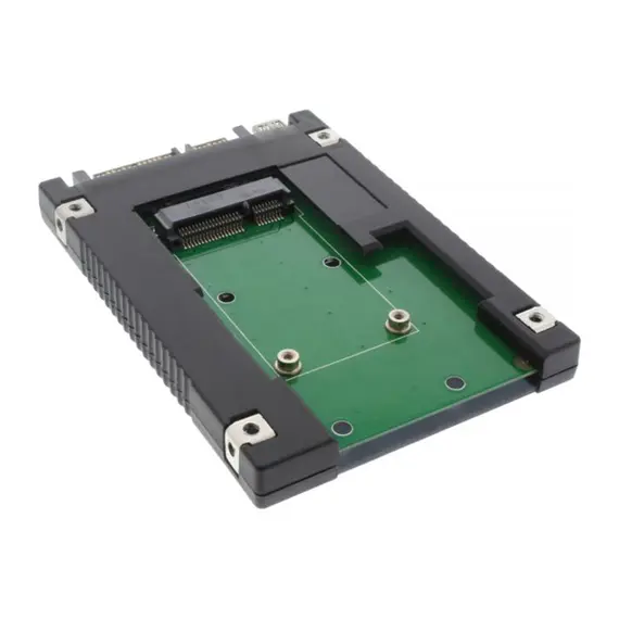 InLine® 76620B - Drive Adapter 2,5", SATA to mSATA SSD