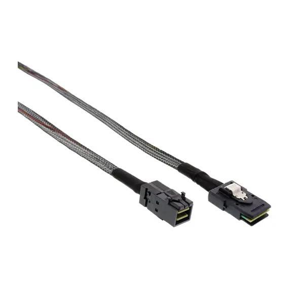 InLine 27628B - Mini SAS HD Cable SFF-8643 to SFF-8087 with Sideband, 1m