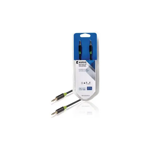 Konig KNA22000E50 - Audio Cable 3.5mm m/m, 5M