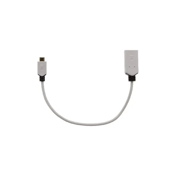 Konig KNM60515W02 - USB 2.0 Cable Micro B Male - A Female, 20cm