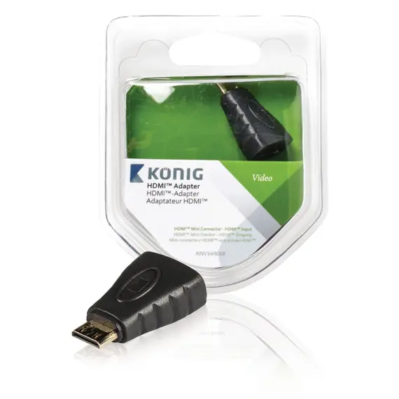 Konig KNV34906E - HDMI F TO Mini M Adapter