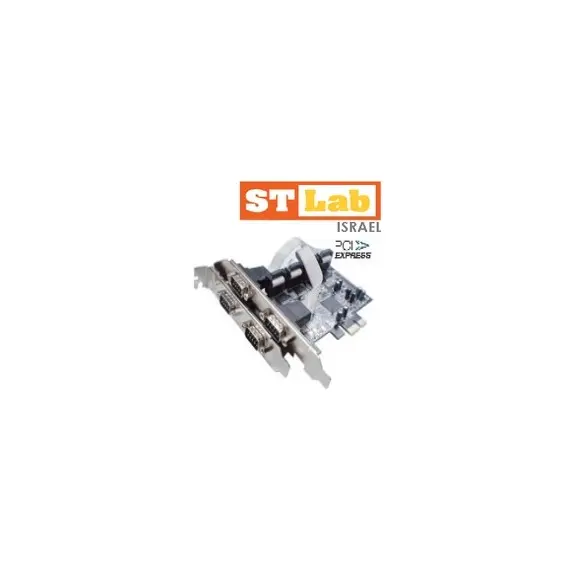 STlab I-343 - PCI-E 4S Serial Card