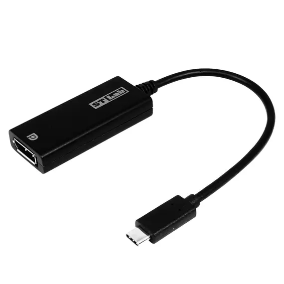 STLab U-1350 - USB 3.1 Type-C to DisplayPort Adapter