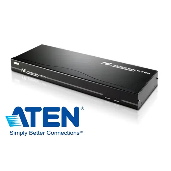 ATEN VS0116 - 16-Port VGA/Audio Splitter (250MHz)