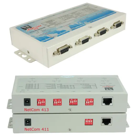 VSCOM NetCom 411 - 4x RS232 for LAN