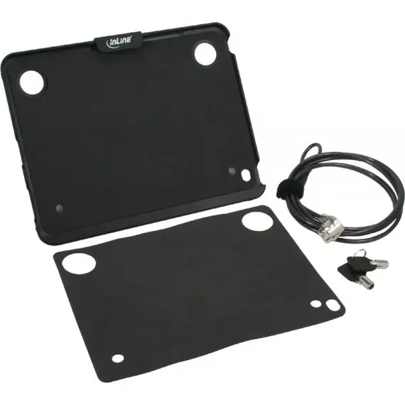InLine CA-919110 - iPad Security Case Stand with Security Lock and Key, 2m
