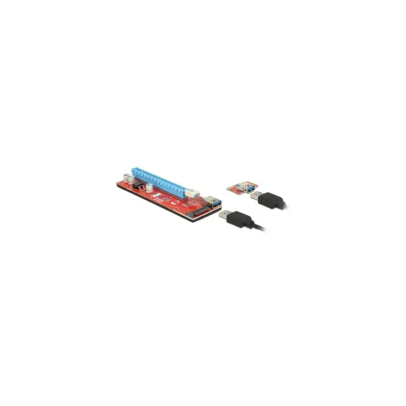Delock 41423 - Riser Card PCI Express x1 > x16 with 60cm USB Cable