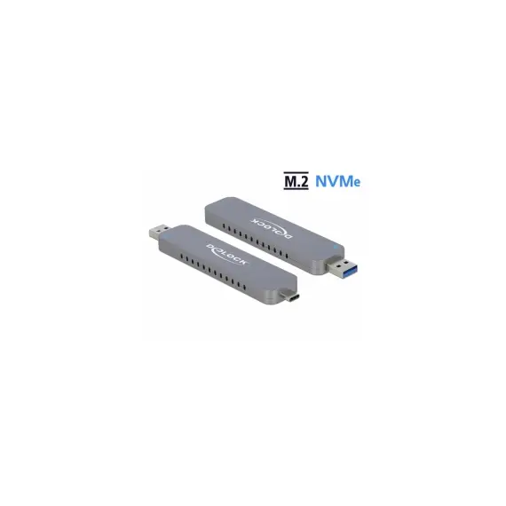 מארז חיצוני M.2 NVME משולב ל- USB 3.2 + Type-C
