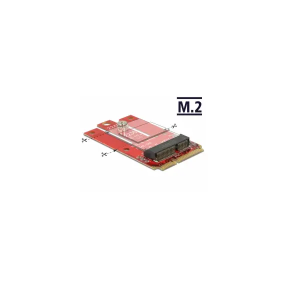 Delock 63909 - Adapter Mini PCIe > M.2 Key E slot
