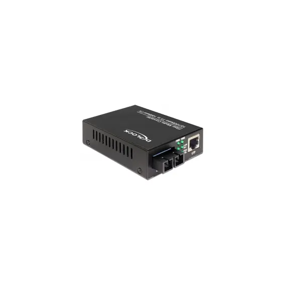 ממיר מדיה מולטי מוד 100Base-FX כניסה ל-SC כפול ל- RJ45 נקבה