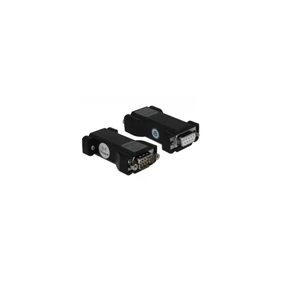 DeLOCK 87734 - Cable Gender Changer, LVTTL / LVCMOS, RS-232, Black