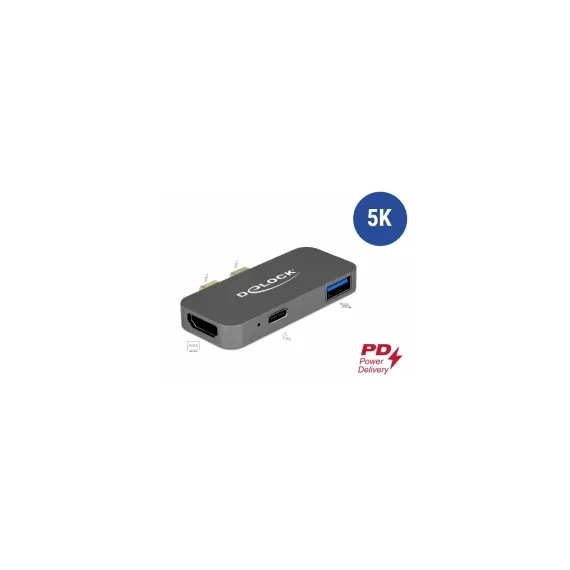 Delock D87739 - Mini Docking Station for Macbook with 5K