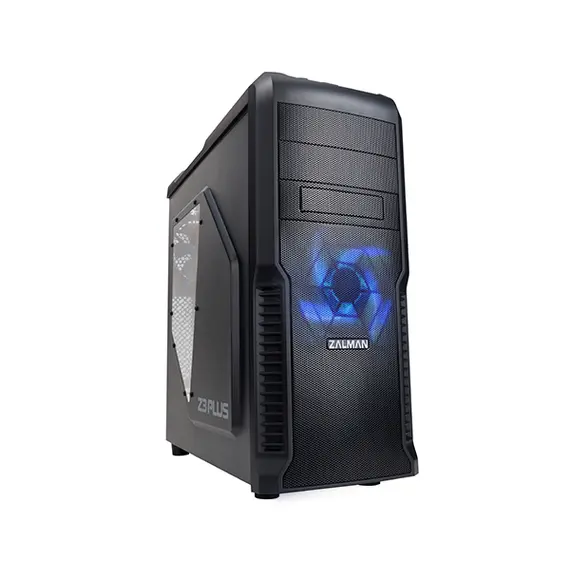 Zalman Z3 Plus - Gaming PC Case, Mid Tower, Black