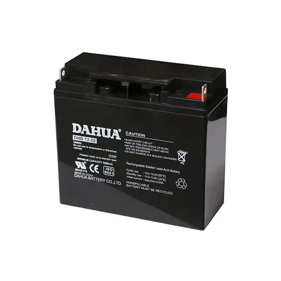 Dahua DHB12-20 - Backup Battery, 12V, 20Ah