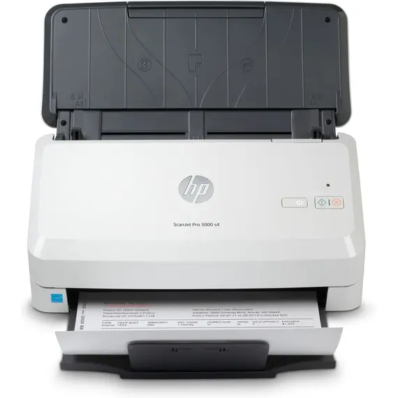 HP Scanjet Pro 6FW07A - Sheet-Fed Scanner, 3000, s4, 600x600 DPI, A4, Black,White
