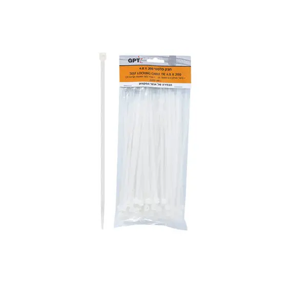 GPT TOTS36250N - Cable Tie 3.6x250 100pcs, White