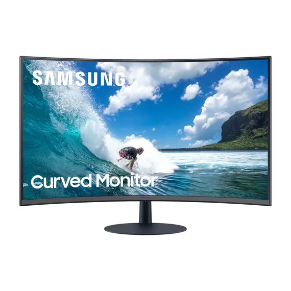 Samsung C32T550FDU - 31.5" Monitor, Full HD Blue, Grey