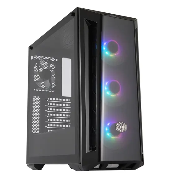 Cooler Master MasterBox MB520 - Gaming PC Case, ARGB, Midi Tower, Black