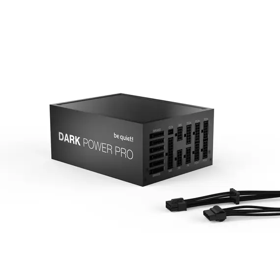 be quiet! Dark Power Pro 12 - 1200W Power Supply Unit, 20+4 pin ATX, Black, изображение 2