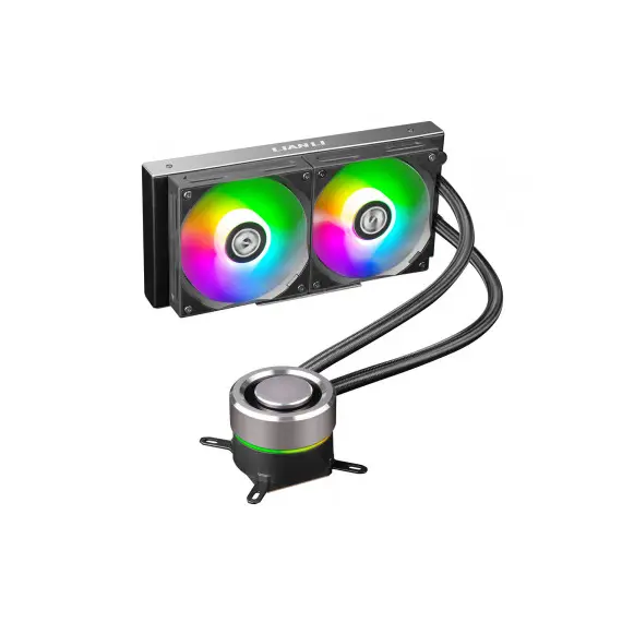 LIAN-LI Galahad AIO GA240B - 240 Liquid CPU Cooler, Black
