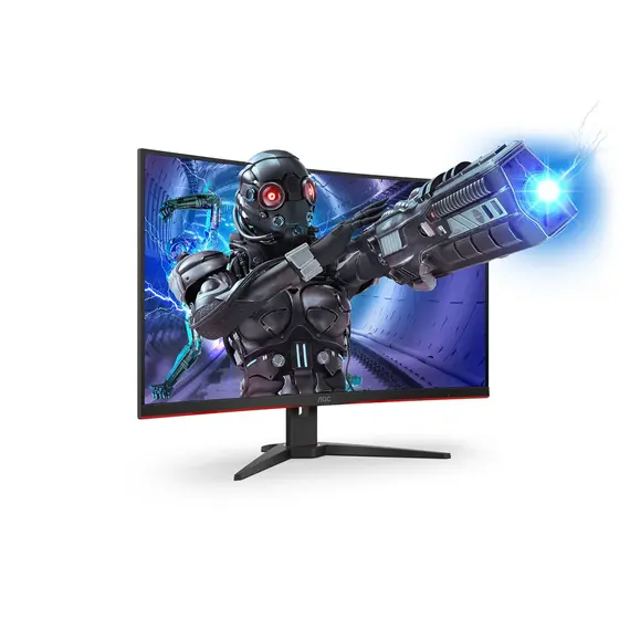 AOC C32G2ZE/BK - 31.5" Monitor, Full HD, LED, Black, image 2