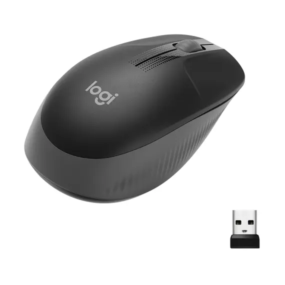 Logitech M190 - Mouse, RF Wireless, Optical, 1000DPI, Ambidextrous, image 4