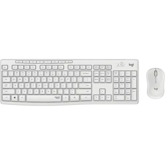 Logitech MK295 - Silent Wireless Keyboard+Mouse Set, White