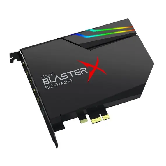 Creative Labs Sound BlasterX AE-5 Plus - Internal Sound Card, 5.1 Channels, PCI-E