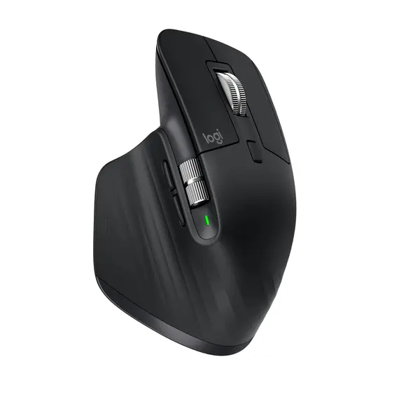 Logitech MX Master 3 for Business - Mouse, RF Wireless+Bluetooth, Laser, 4000DPI, Right-hand, Black