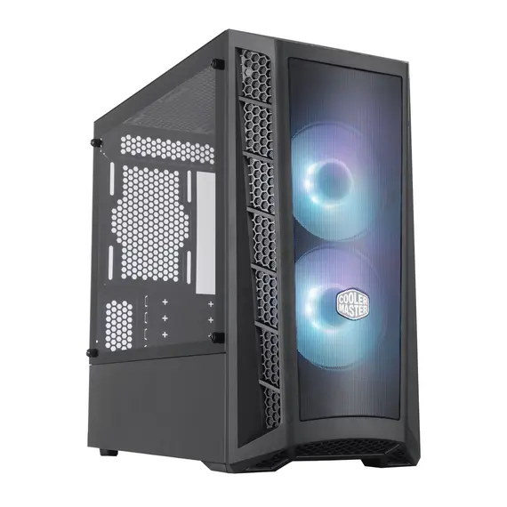 Cooler Master MasterBox MB311L - Gaming PC Case, ARGB, Mini Tower, Black
