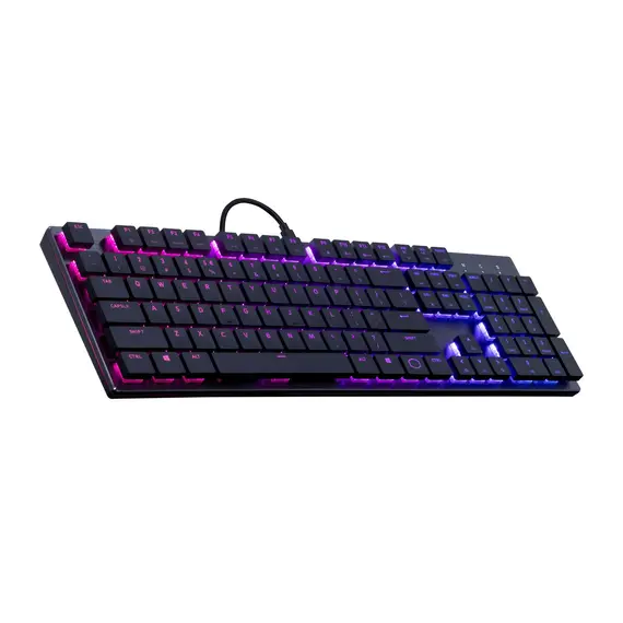 Cooler Master SK650 - Gaming Keyboard, English Black, Metallic