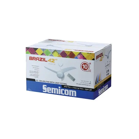 Semicom SM-42C01/W - 42" Ceiling Fan, изображение 2