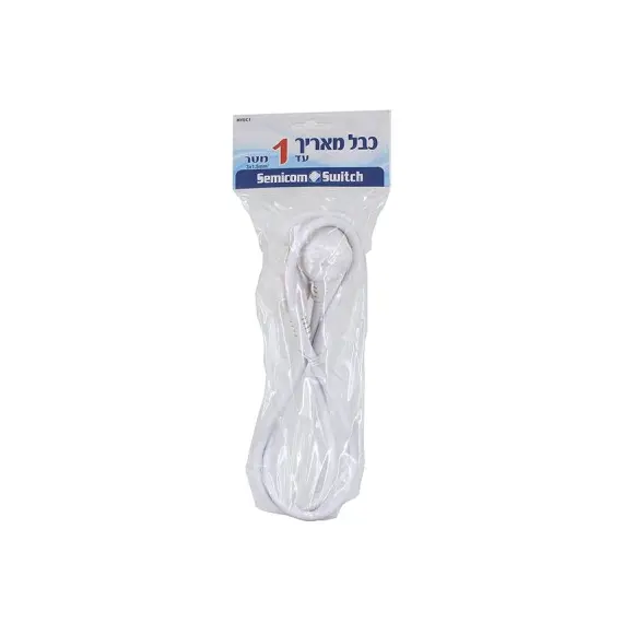 כבל מאריך 3X1.5 עד 1 מטר