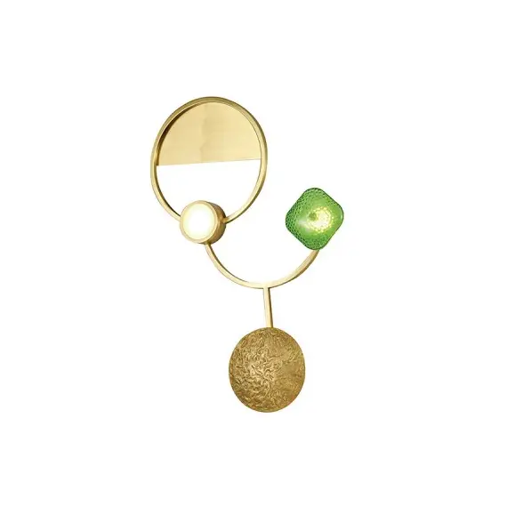 Semicom SM-1901L/15WW - WALL LAMP, 3X5W, 3000K, BRASS