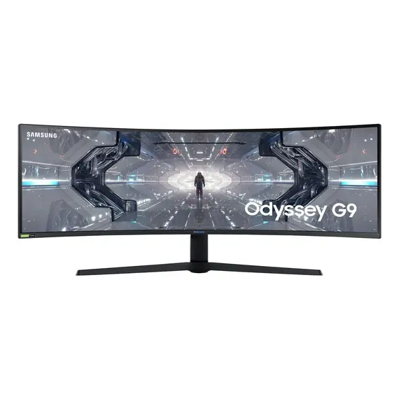 Samsung Odyssey C49G95TSSU - 49" Monitor, Quad HD, QLED, Black, White